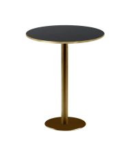 Mange-debout rond Ø 60 cm Rome bistrot noire