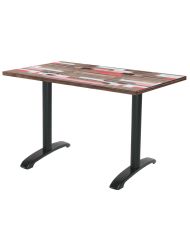 Table 120 x 70 cm - Bazila bois redden wood