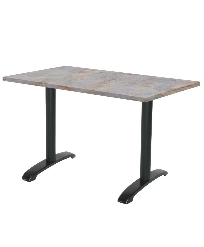Table 120 x 70 cm - Bazila rust gray Table 120 x 70 cm - Bazila rust gray