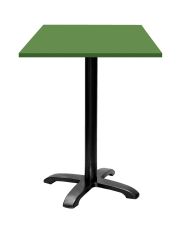 Standing table 60 x 60 cm - Bazila green model