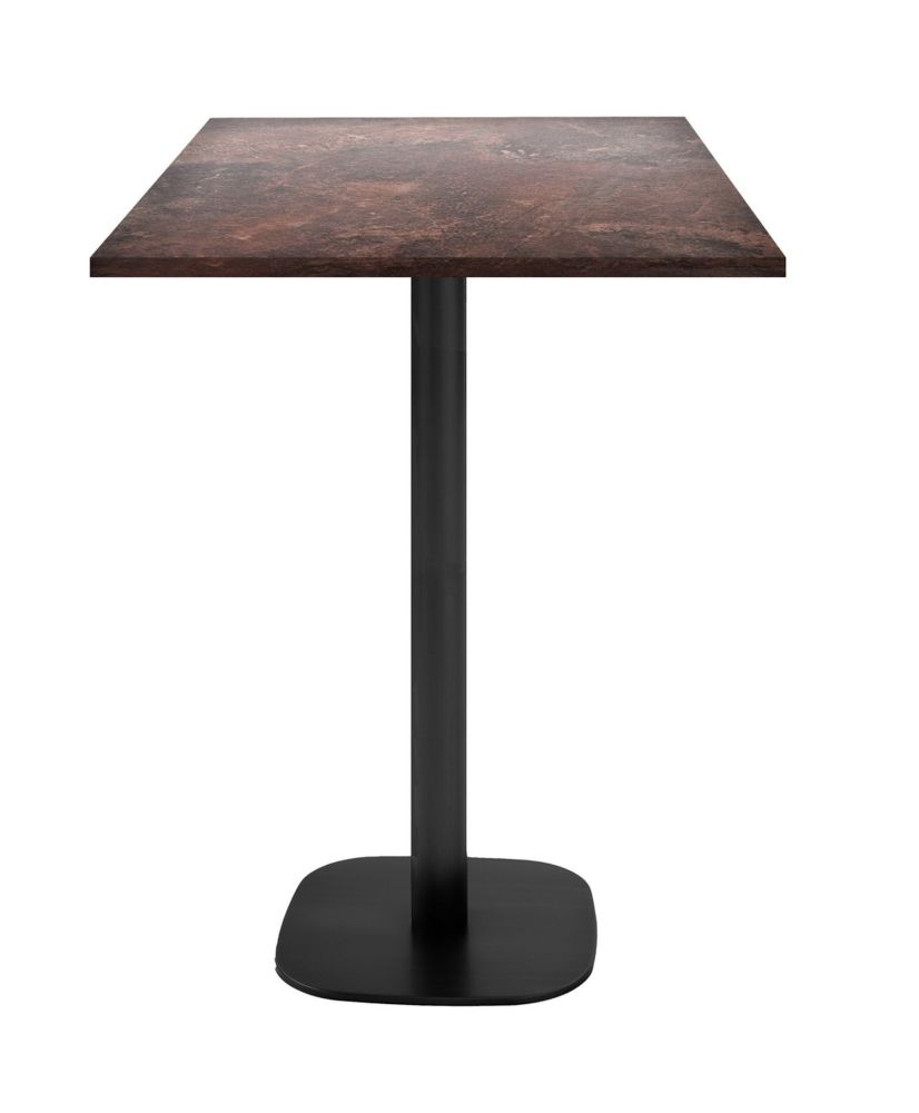 Standing table 60 x 60 cm - Round rock rust model Standing table 60 x 60 cm - Round rock rust model