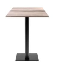 Standing table 60 x 60 cm - Milan T model oak tages