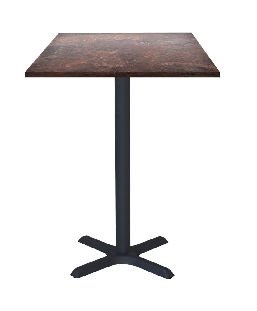 Standing table 60 x 60 cm - Dina rock rust model Standing table 60 x 60 cm - Dina rock rust model