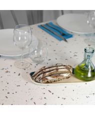 Table 70 x 70 cm - modèle Rome terrazzo cassata
