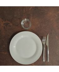Table 70 x 70 cm - Dina rock rust model