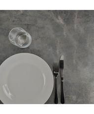 Table 70 x 70 cm - modèle Milan pierre métallisée