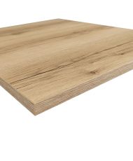 Mange-debout 70 x 70 cm - modèle MilanT chêne delano