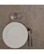 Round table Ø 70 cm - Round cladeira model with brass edges