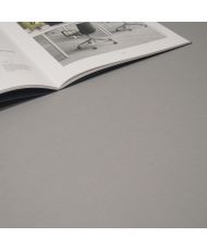 Runder Tisch Ø 120 cm – Modell Rome in Metallic-Grau