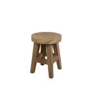 Collection HSM-Tabouret Rond-ø36x48-Naturel-Munggur