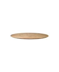 Collection HSM - Plateau de table ovale Zurich - 200x100x3,8 - Naturel - Acacia