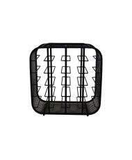 Collection HSM - Range-bouteilles debout pour 20 bouteilles - 55x25x55 - Noir - Métal