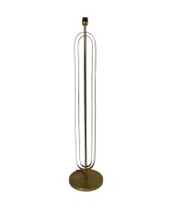 Lampe de sol or 30 x 30 x 140
