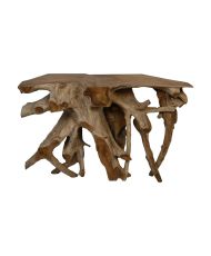 Collection HSM - Tableau mural Teck Racine Two Tone - 120x45x80 - Naturel - Teck