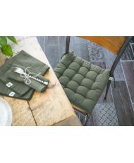 Coussin de chaise 38 x 38 cm KALA Romarin