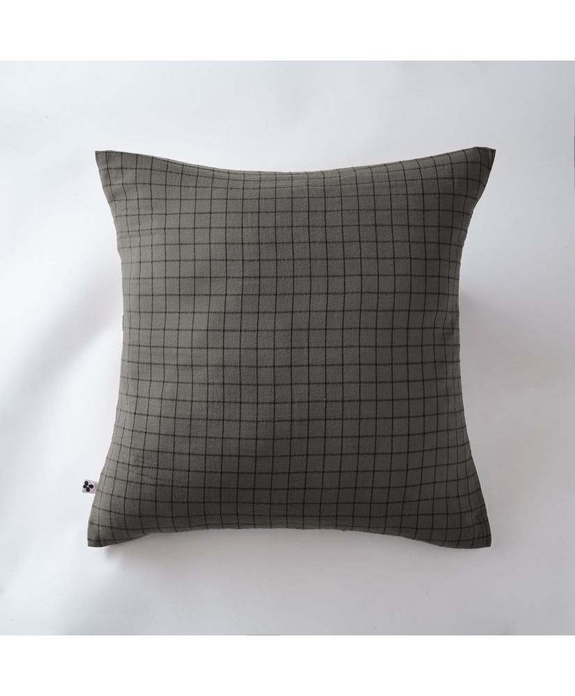 Taie d'oreiller 60 x 60 cm GAÏA MIX Granit Taie d'oreiller 60 x 60 cm GAÏA MIX Granit