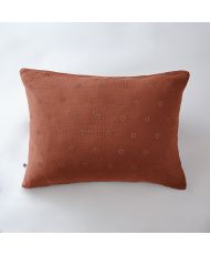 Taie d'oreiller 50 x 70 cm GAÏA BOHO Terracotta