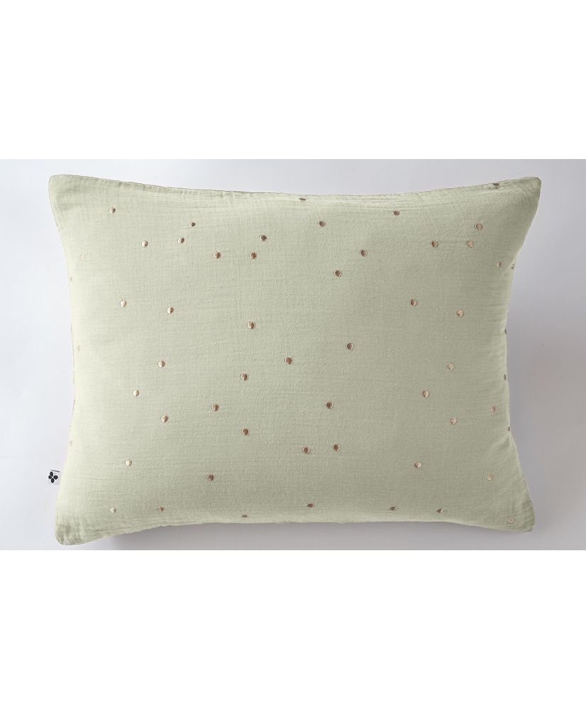 Taie d'oreiller 50 x 70 cm GAÏA CHIC Vert d'eau Taie d'oreiller 50 x 70 cm GAÏA CHIC Vert d'eau