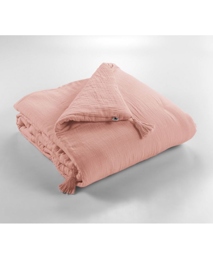 Bout de lit 90 x 200 cm GAÏA Rose pêche Bout de lit 90 x 200 cm GAÏA Rose pêche