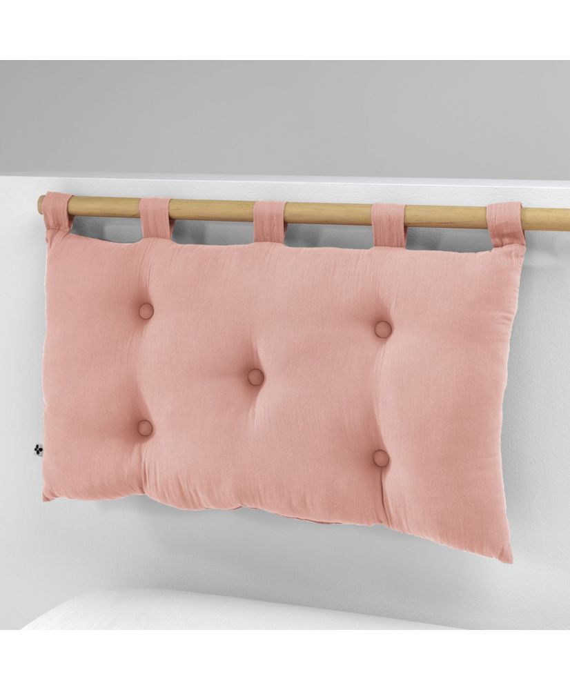 Kopfteil 50 x 80 cm GAÏA Pfirsichrosa Kopfteil 50 x 80 cm GAÏA Pfirsichrosa