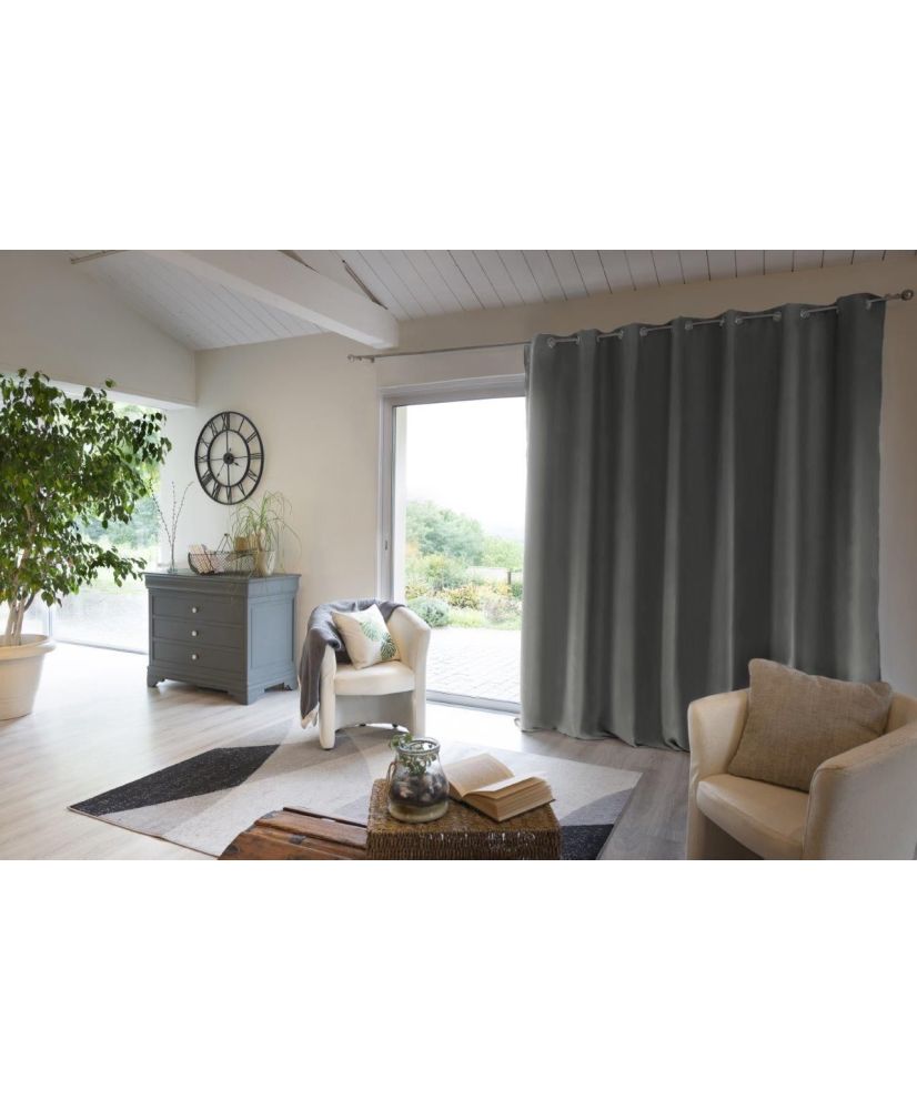 Curtain 280 x 260 cm INUIT Anthracite Curtain 280 x 260 cm INUIT Anthracite