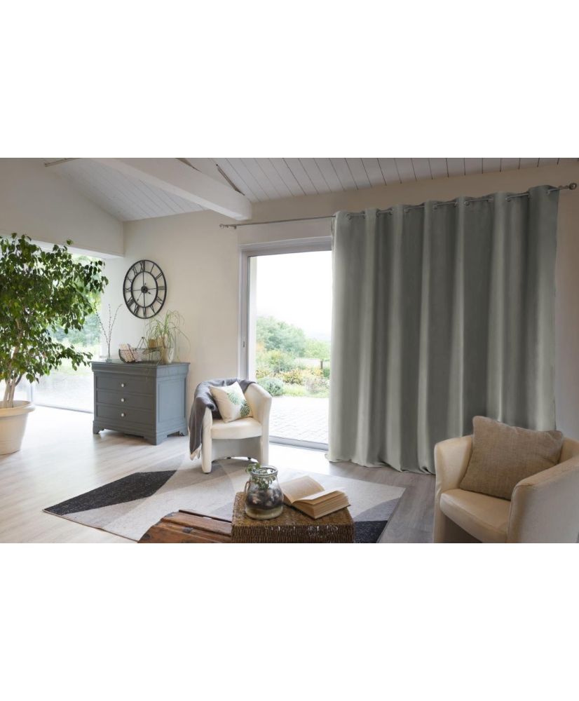 Rideau 280 x 260 cm INUIT Gris clair Rideau 280 x 260 cm INUIT Gris clair
