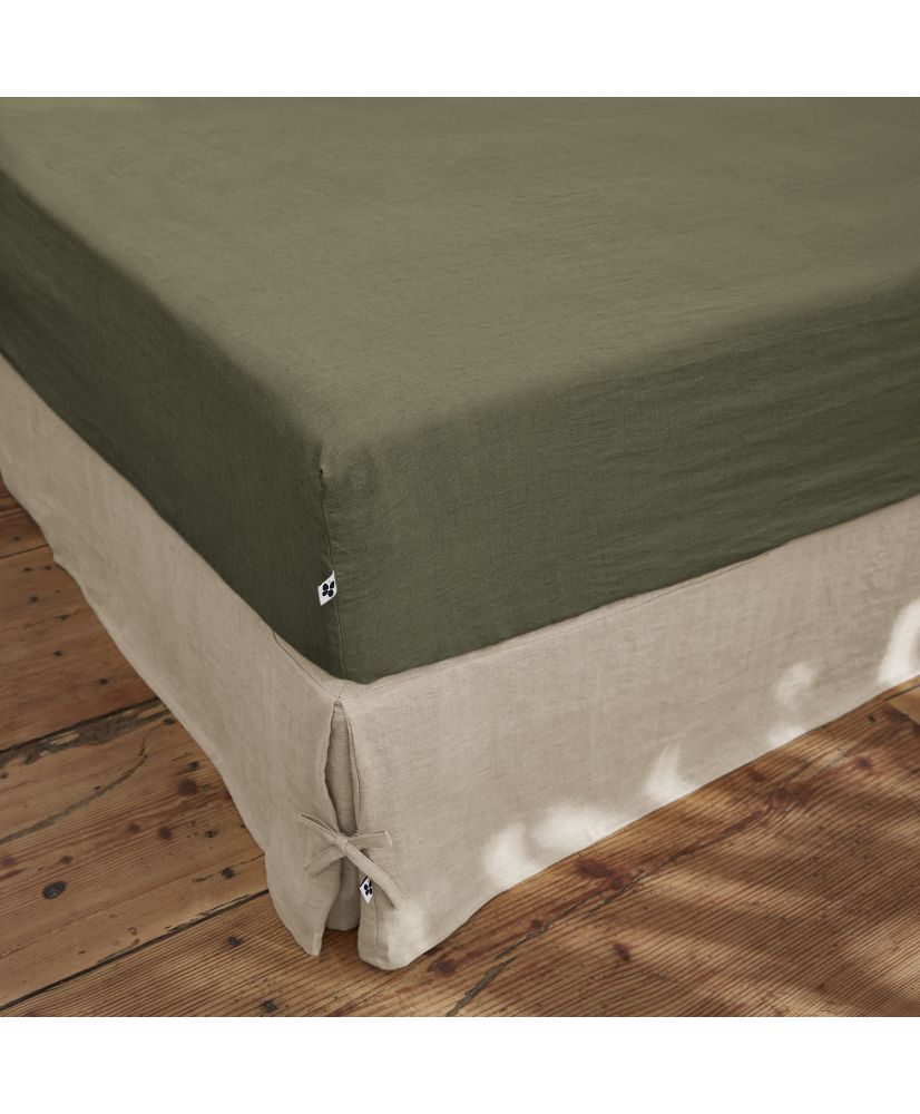 Fitted sheet 140 x 190 cm SOLINE Thyme Fitted sheet 140 x 190 cm SOLINE Thyme