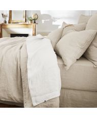 Flat sheet 240 x 300 cm SOLINE Chalk