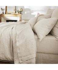 Flat sheet 240 x 300 cm SOLINE Sand