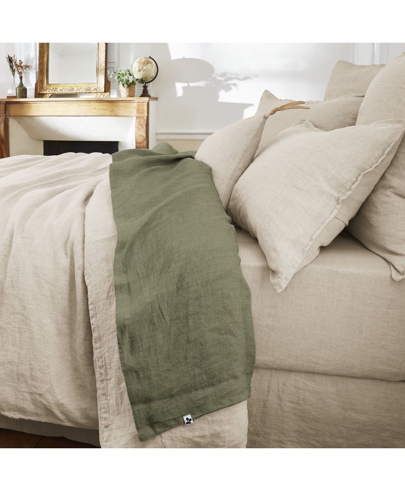 Flat sheet 270 x 300 cm SOLINE Thyme Flat sheet 270 x 300 cm SOLINE Thyme