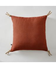 Coussin 45 x 45 cm SOLINE Paprika