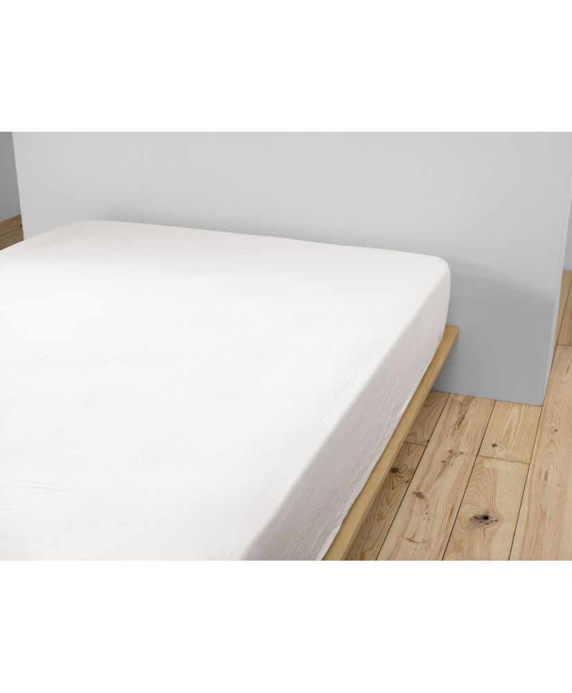 Fitted sheet 200 x 200 cm GAÏA Chantilly Fitted sheet 200 x 200 cm GAÏA Chantilly