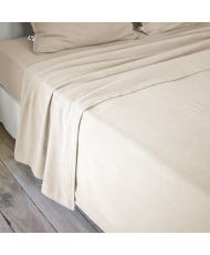 Flat sheet 240 x 300 cm CANDICE Sand