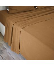 Flat sheet 240 x 300 cm CANDICE Camel