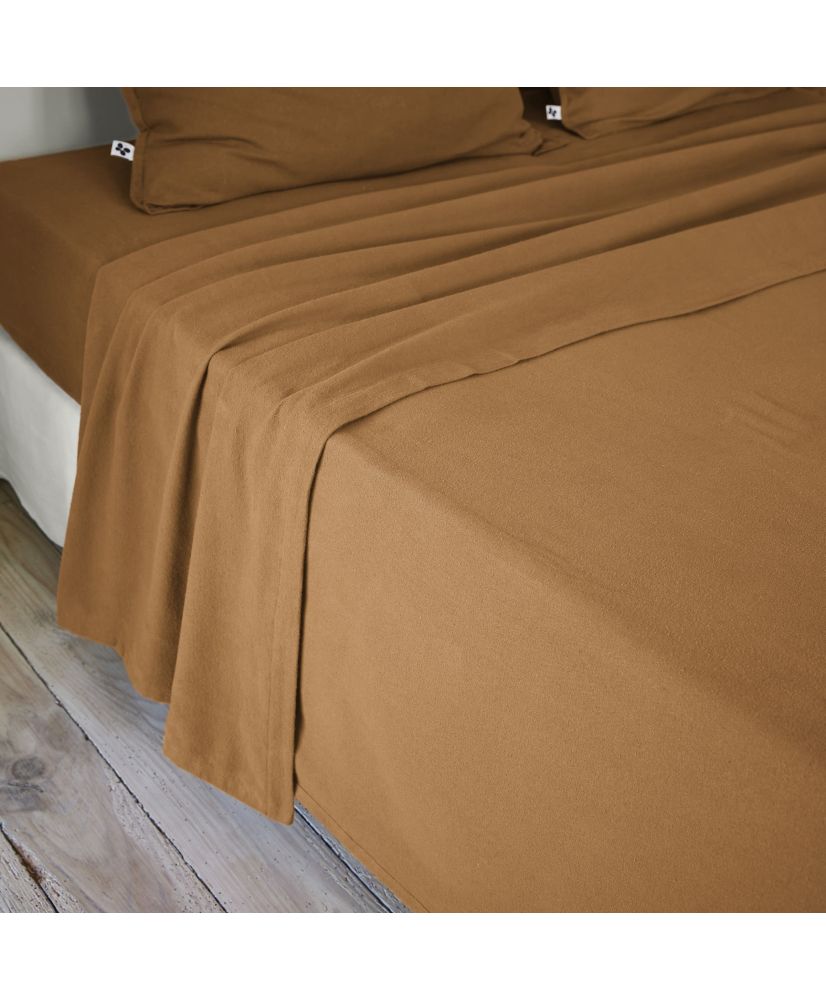 Drap plat 240 x 300 cm CANDICE Camel Drap plat 240 x 300 cm CANDICE Camel