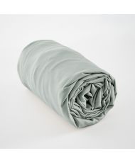 Fitted sheet 160 x 200 cm SALOMÉ Eucalyptus