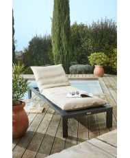 Housse de bain de soleil 70 x 190 cm NAÏA Sable