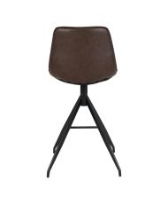 Set of 2 Dining room Chairs with gray velvet armrests and black feet