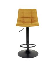 Set of 2 Dining room Chairs with gray velvet armrests and black feet