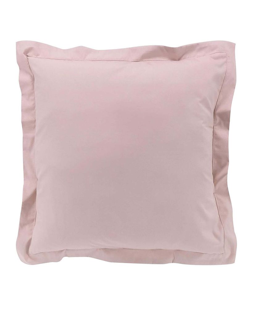 Taie d'oreiller percale rose 63 x 63 cm Taie d'oreiller percale rose 63 x 63 cm