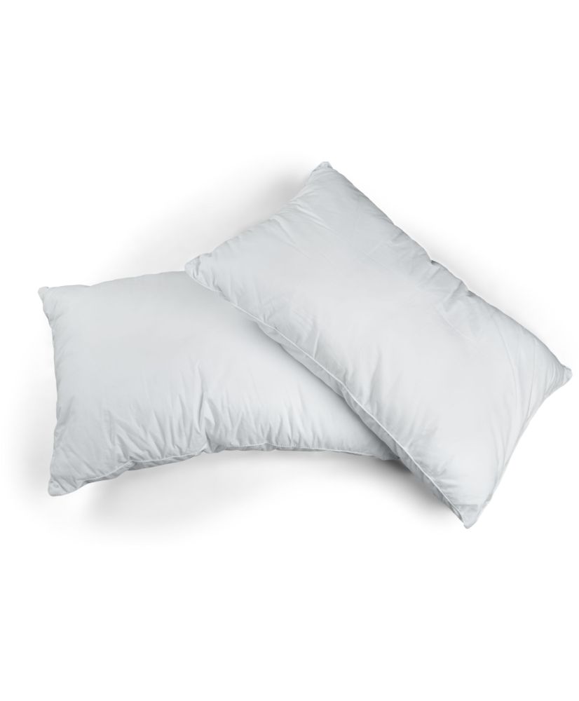 2 rectangular hollow fiber polyester pillows 50 x 70 cm 2 rectangular hollow fiber polyester pillows 50 x 70 cm