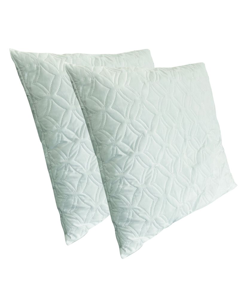 2 cuscini rigidi in memory foam antiacaro e anallergico 60 x 60 cm