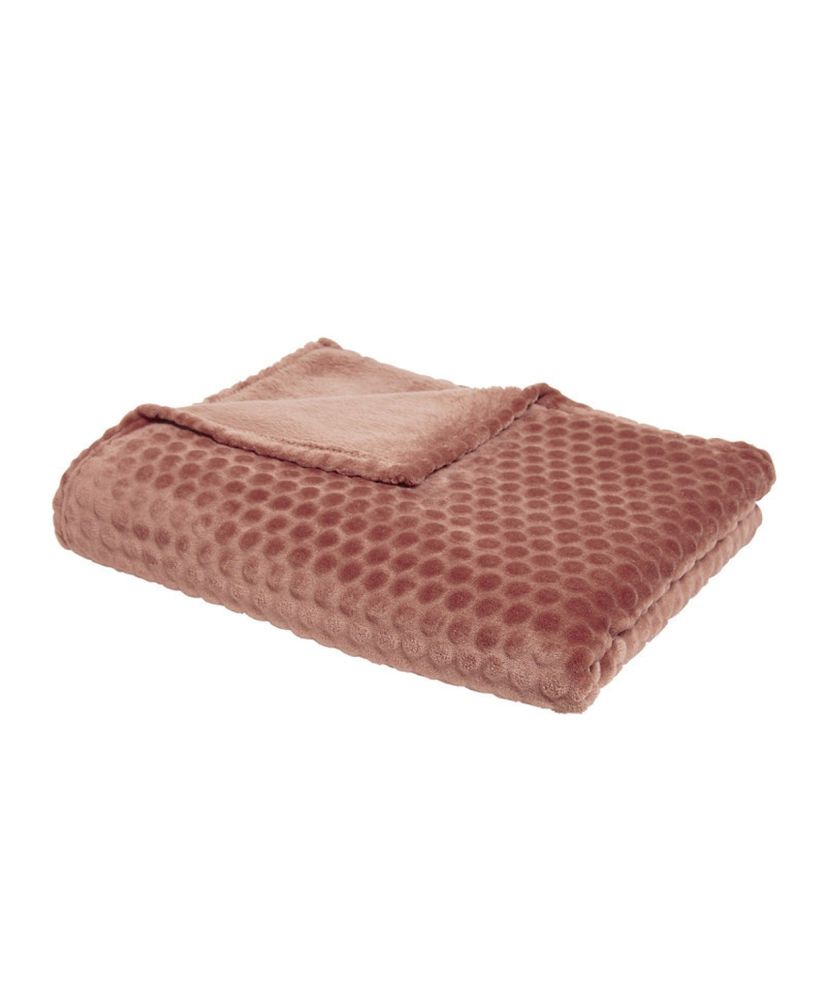 Morbida e calda coperta scozzese con ciottoli in terracotta 150 x 200 cm Morbida e calda coperta scozzese con ciottoli in terracotta 150 x 200 cm