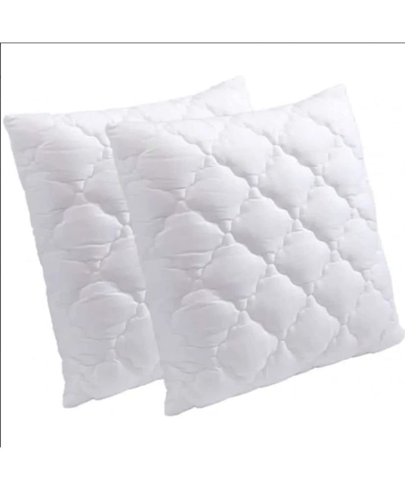 2 almohadas viscoelásticas cervicales especiales 65 x 65 cm + 2 protectores de almohada 2 almohadas viscoelásticas cervicales especiales 65 x 65 cm + 2 protectores de almohada