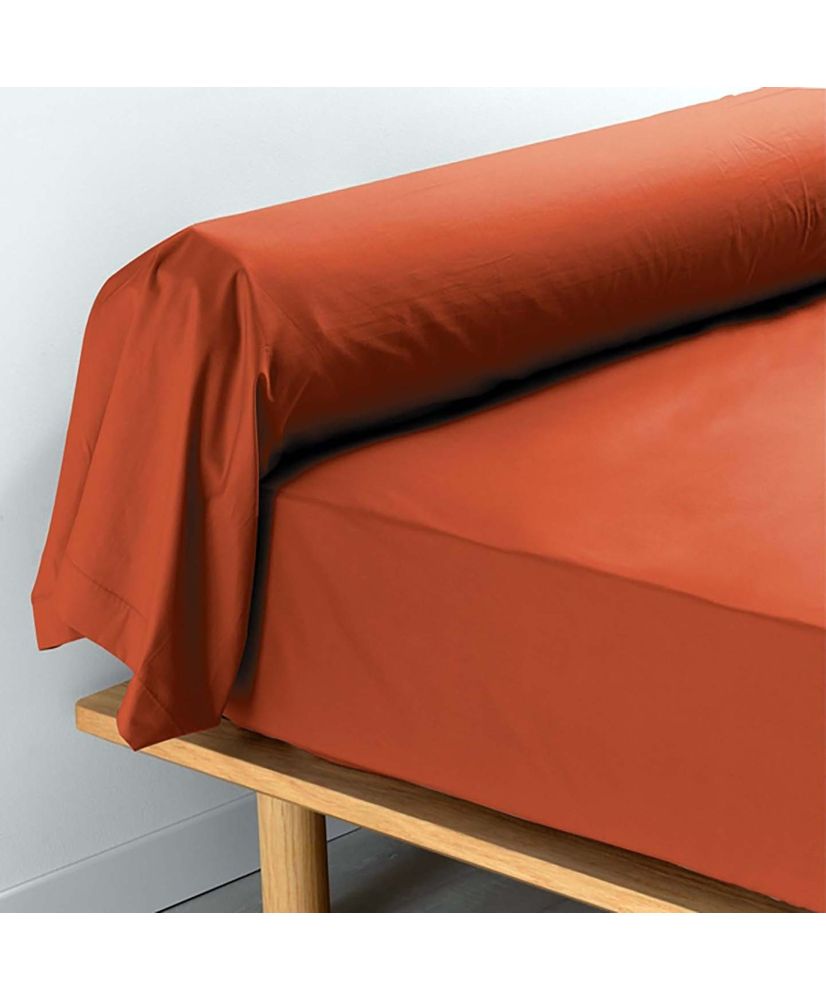 Custodia a rullo in percalle rosso argilla 85 x 185 cm Custodia a rullo in percalle rosso argilla 85 x 185 cm