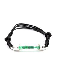 Raw Emerald Bracelet