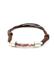 Rohes Rhodolith-Granat-Armband