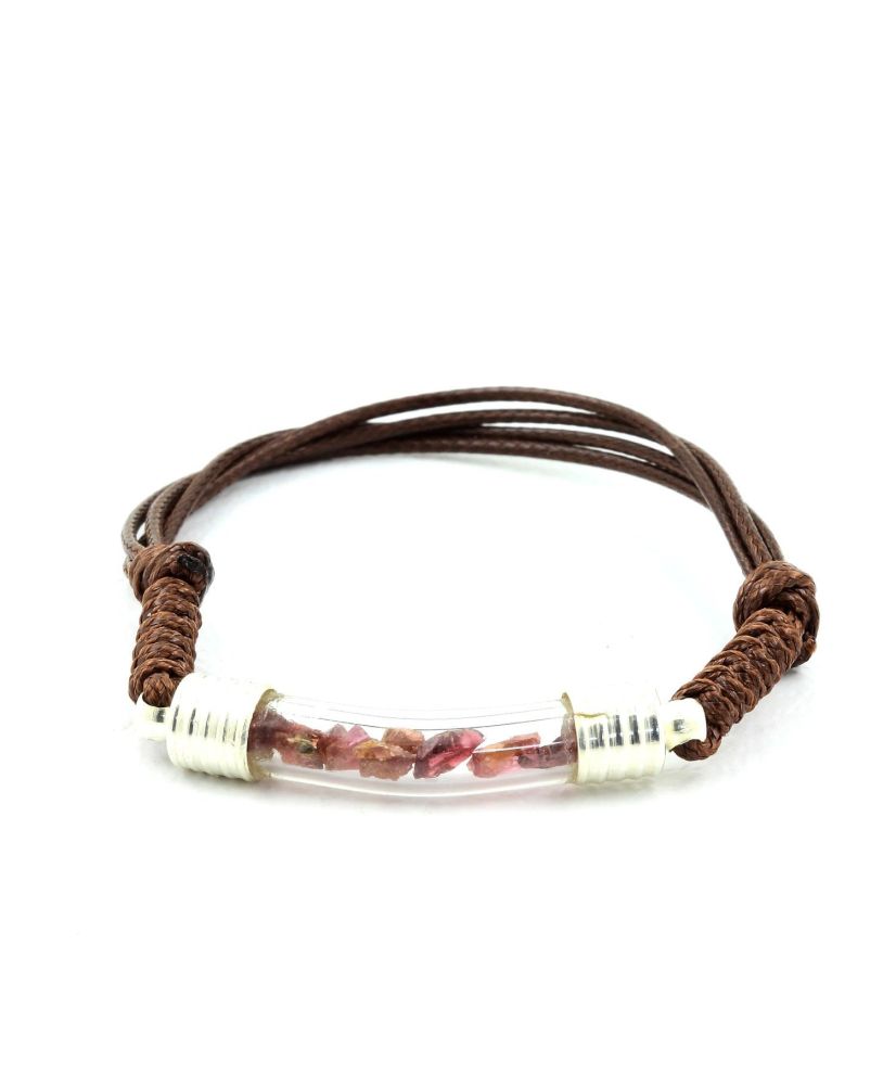 Rohes Rhodolith-Granat-Armband Rohes Rhodolith-Granat-Armband