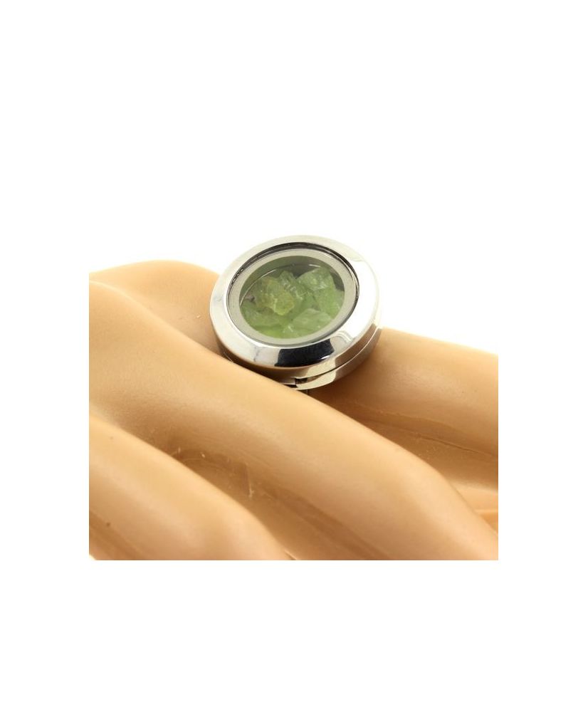 Roher Peridot-Ring Roher Peridot-Ring