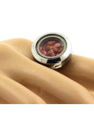 Roher Spinellring